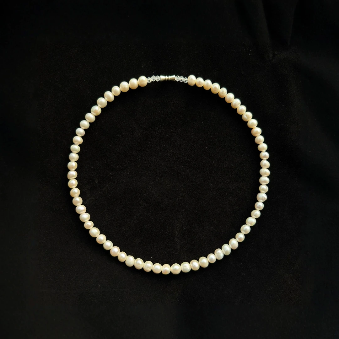 吊坠925银 A lone ranger 原创珠珠项链cleanfit百搭配饰