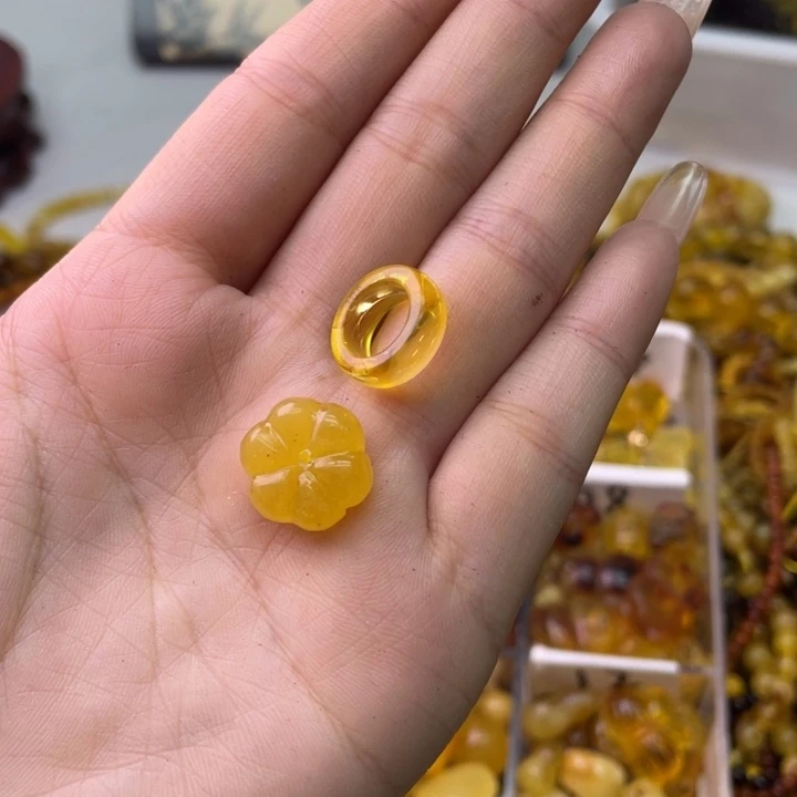 ꕥ***࿐琥珀未镶嵌珠宝奇石