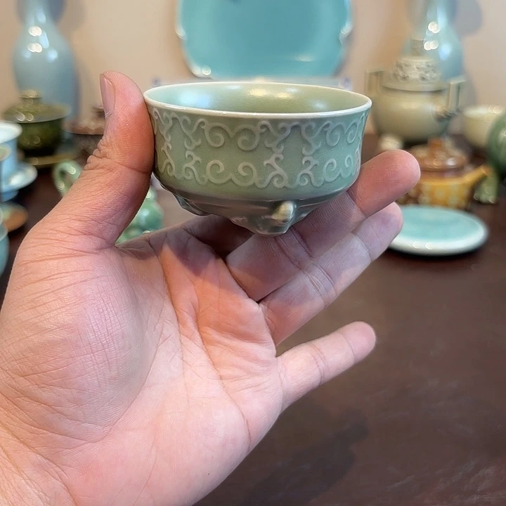 瓷片龙泉青瓷福利青瓷