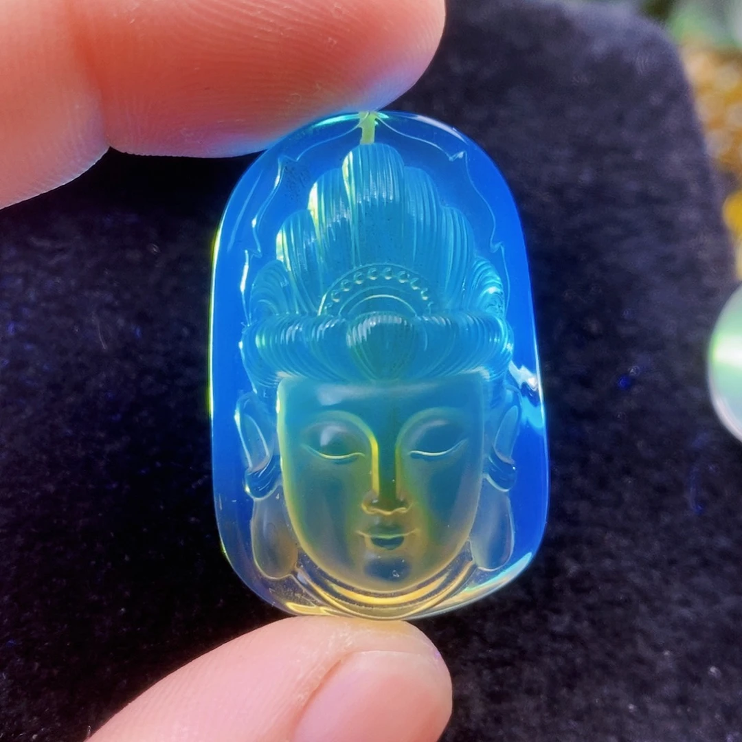 【闪购商品】蓝珀吊坠(不含链)未镶嵌