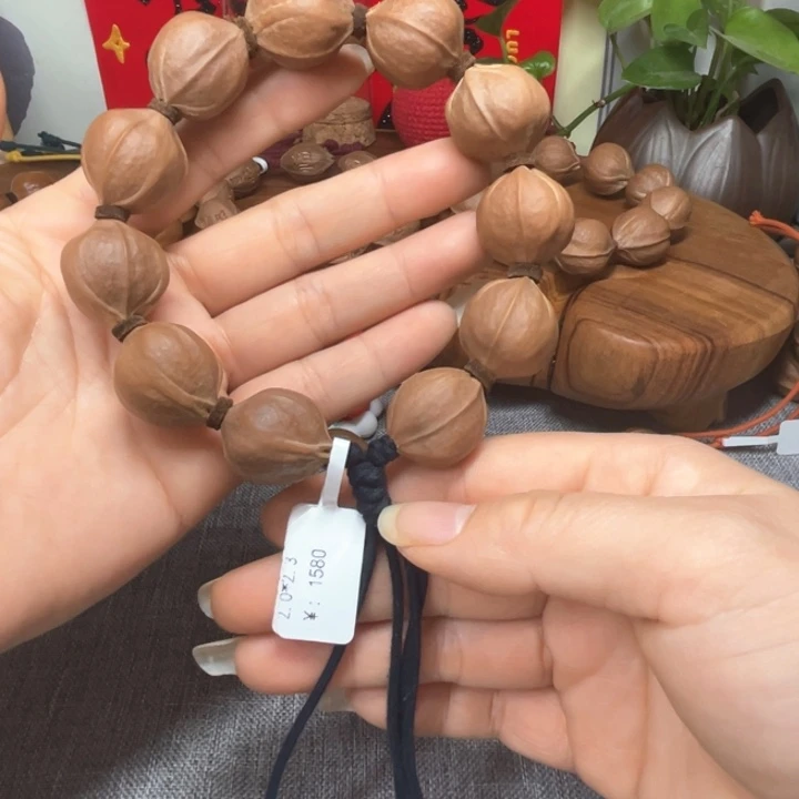 橄榄核手串/手链蓝*梅林铁核20.23