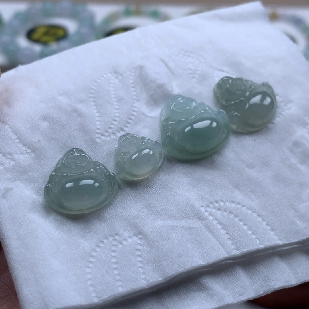 未镶嵌手串翡翠佛公