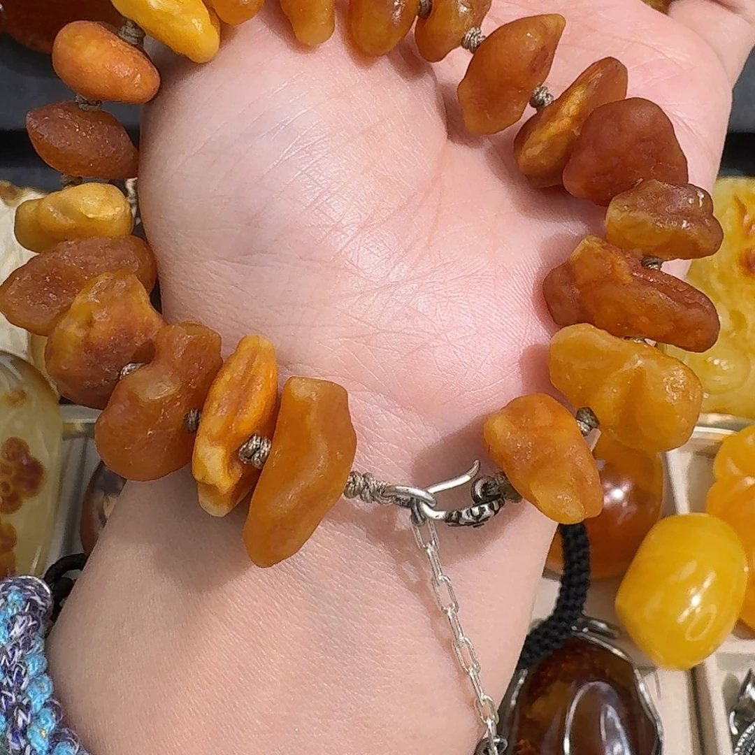 琥珀未镶嵌裸石你