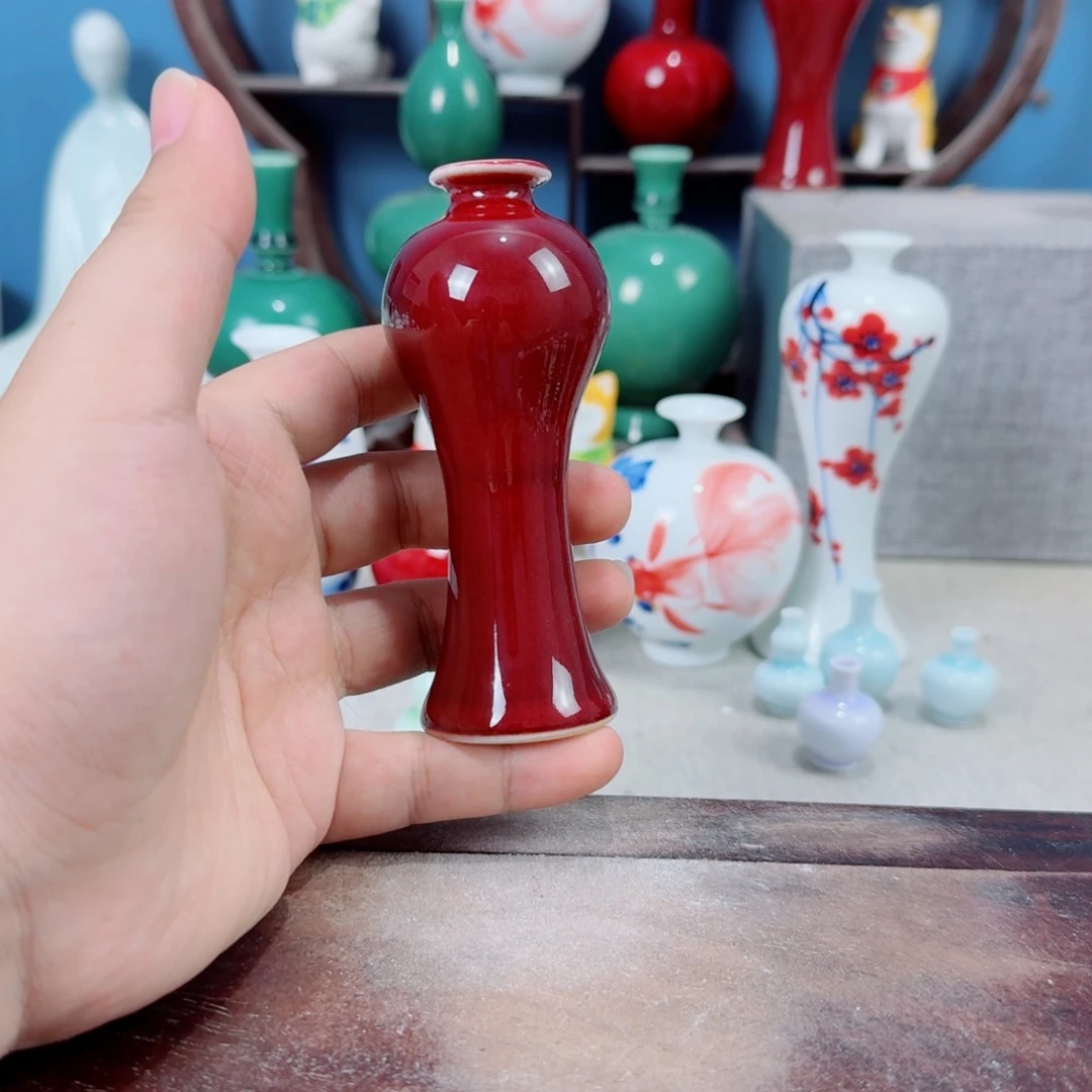 陶瓷手工小花器摆件