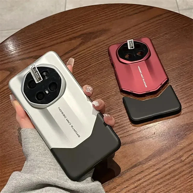 适用于mate70rs非凡大师手机壳烤漆拼色二合一mate70新款男外壳