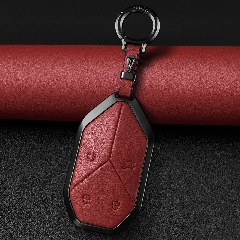金刚适用于方程豹豹5BYD比亚迪专用真皮钥匙保护套钥匙包