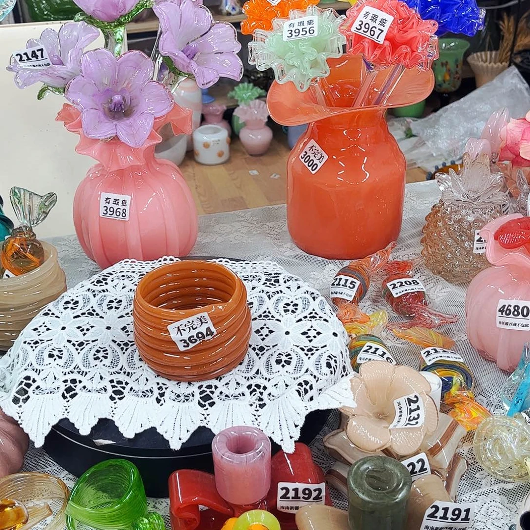 3694 家悦琉璃工艺品不完美