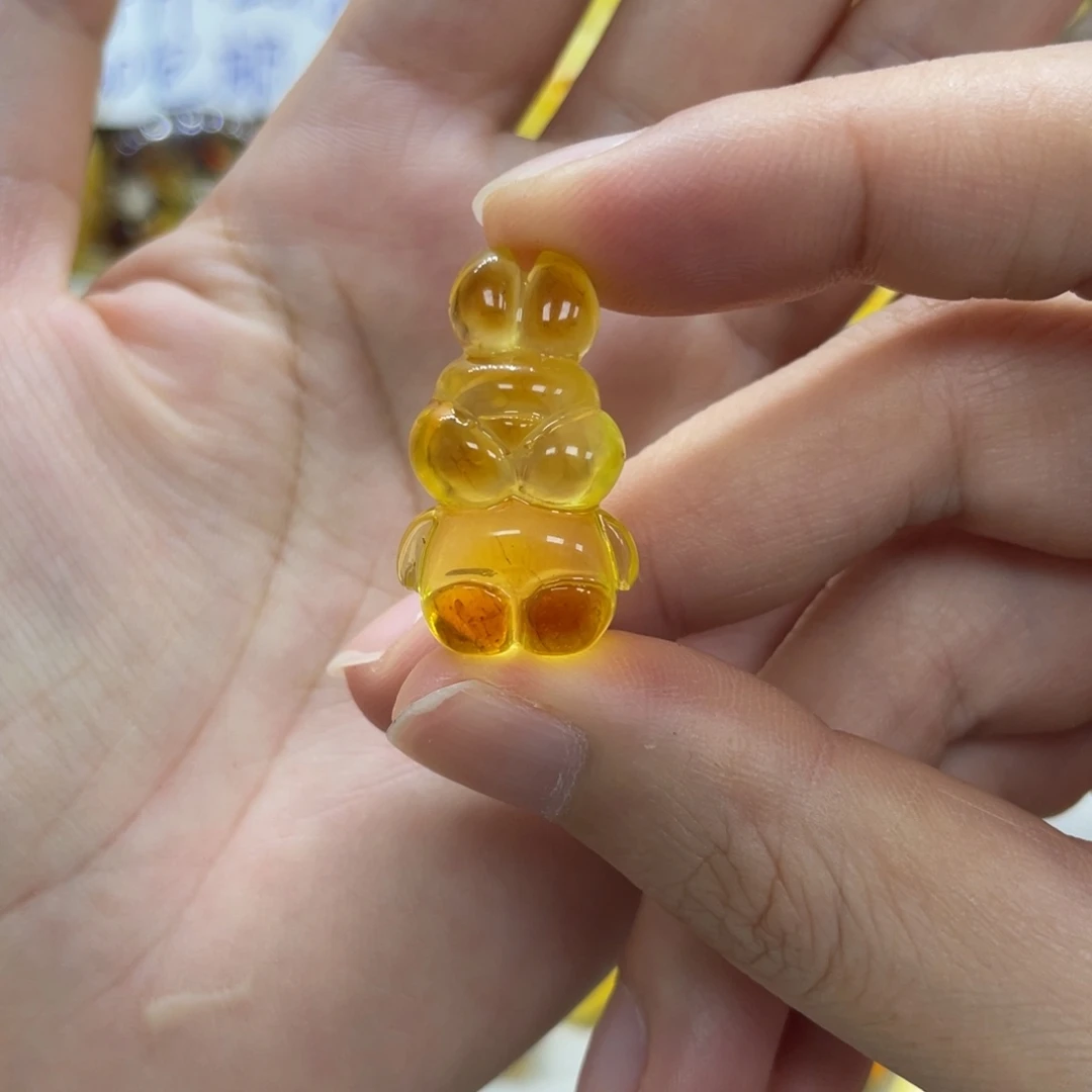裸石琥珀未镶嵌天然琥珀