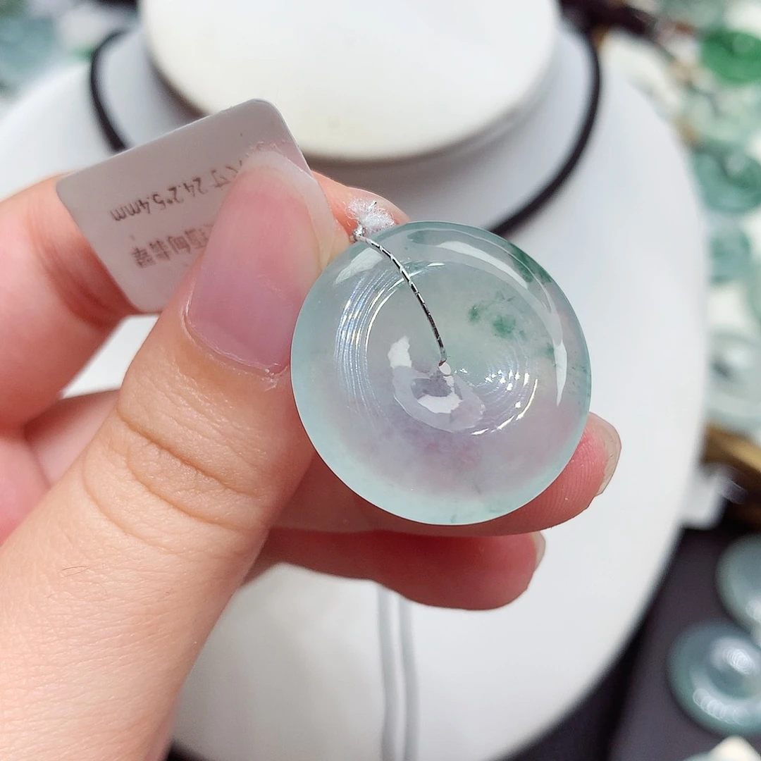 颈饰未镶嵌翡翠翡翠127，24.6/5.4