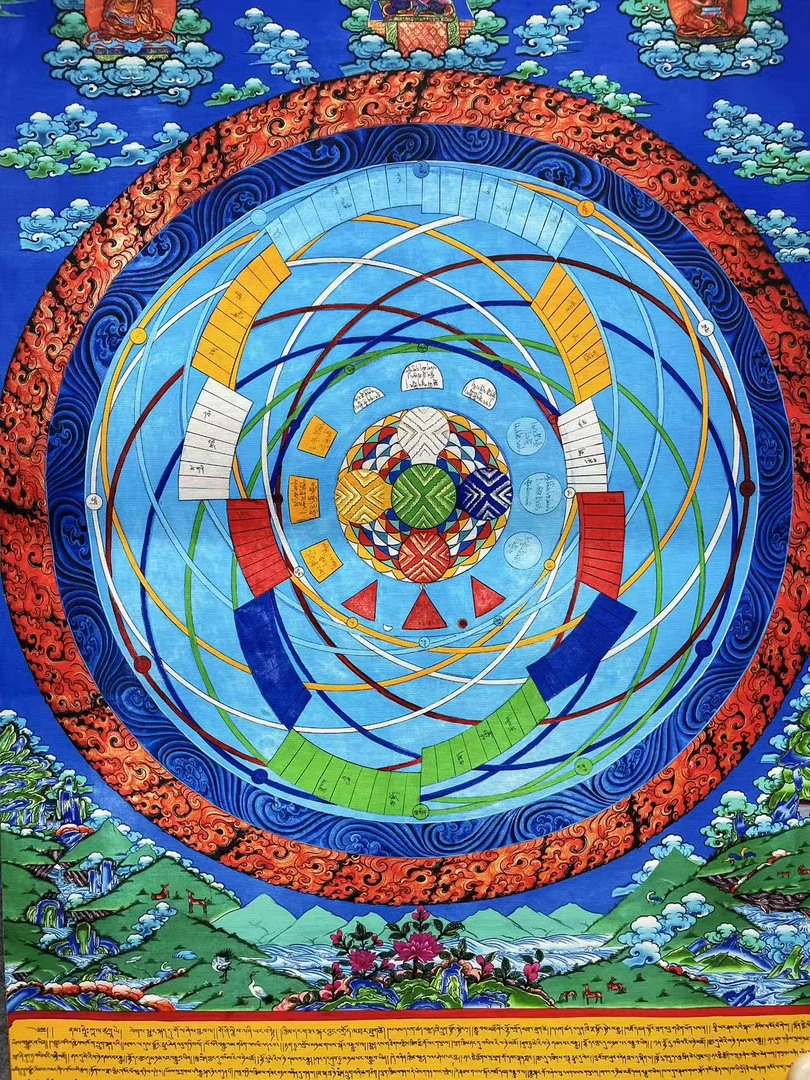 直播精选唐卡天文历算 编号0076