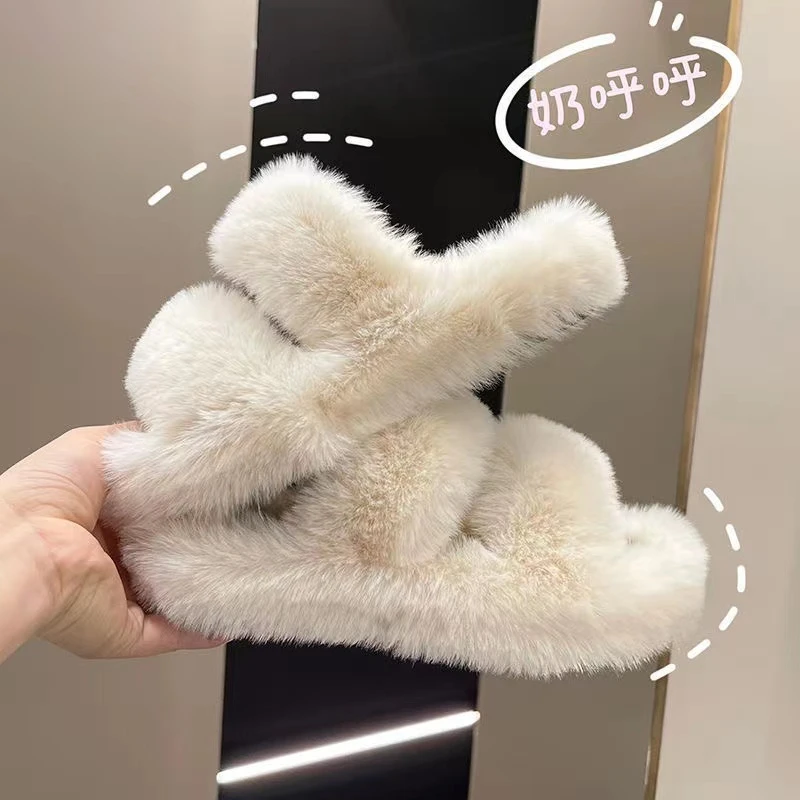 秋冬时尚百搭女士棉拖8888