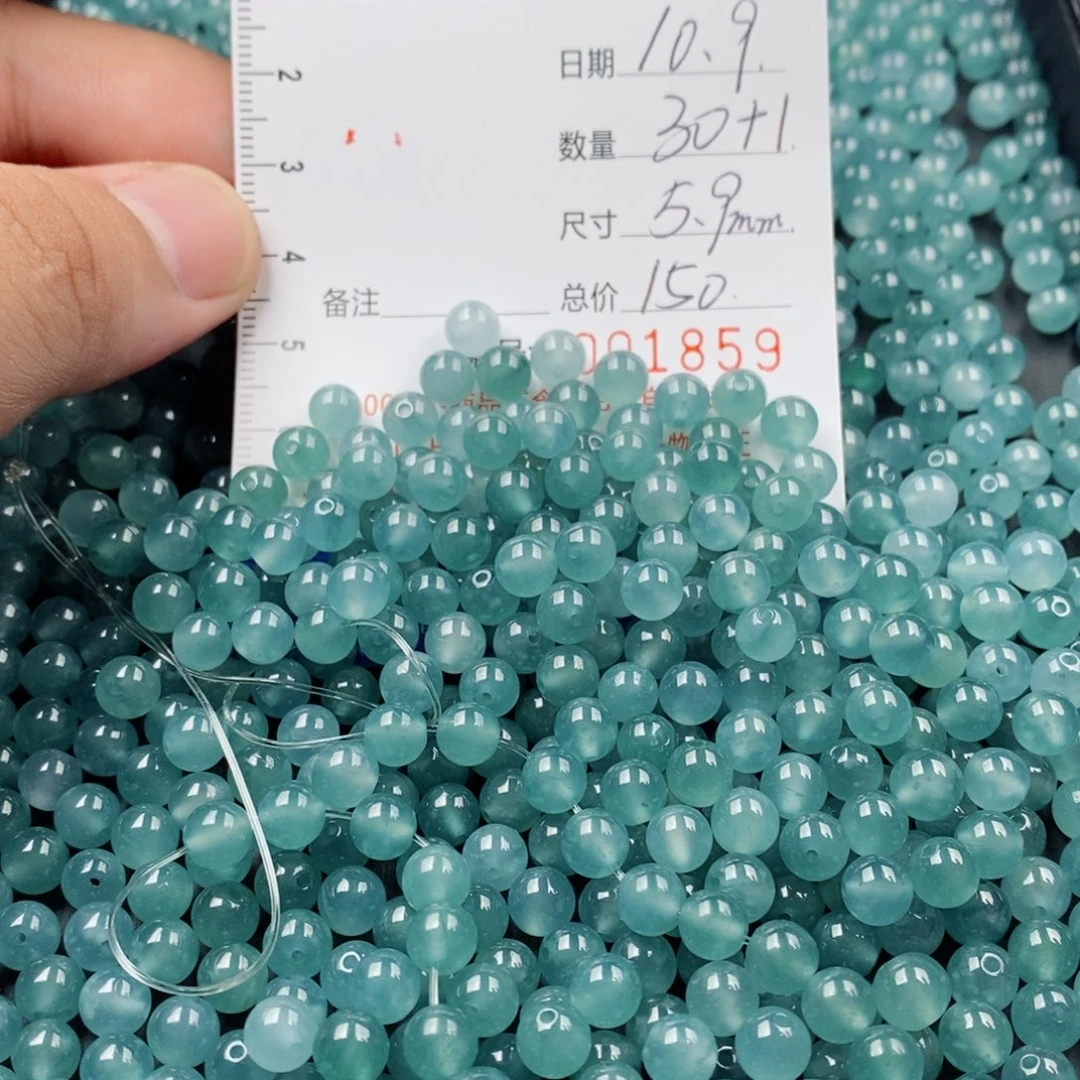 翡翠未镶嵌手链翡翠散珠多样性发货自选