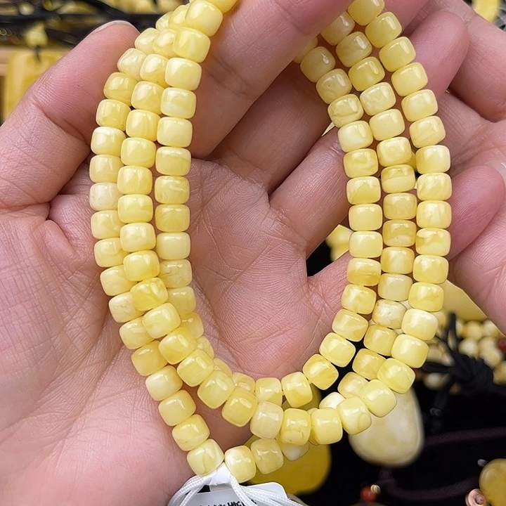 琥珀未镶嵌颈饰琥珀，