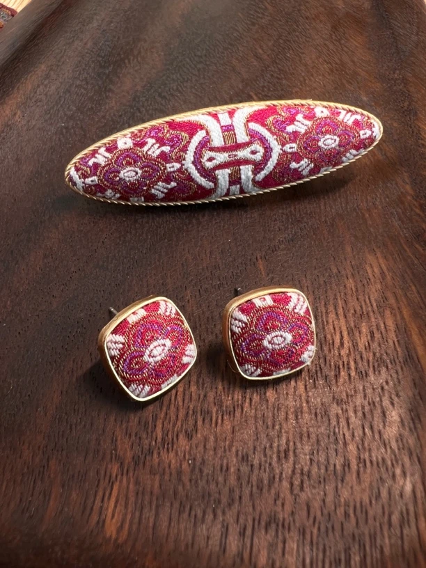 高考季福I 利套装宋锦紫定胜（指定胜）