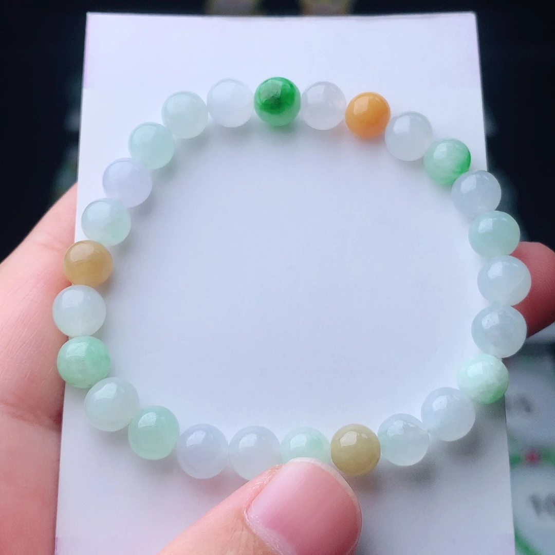 翡翠未镶嵌手链翡翠