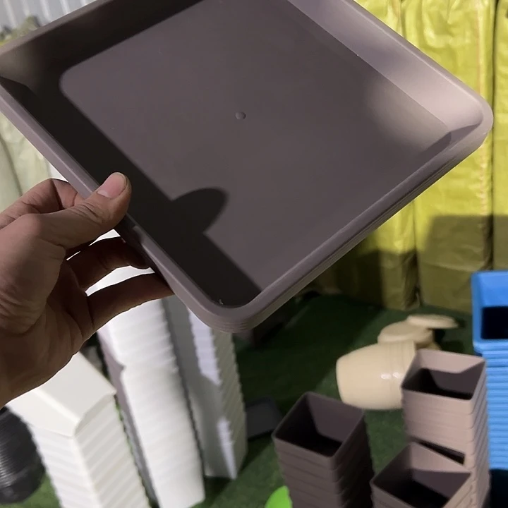 玛***卡正品咖色方盆用的托盘3个26外径