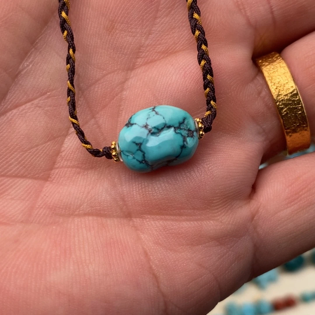 绿松石未镶嵌手串