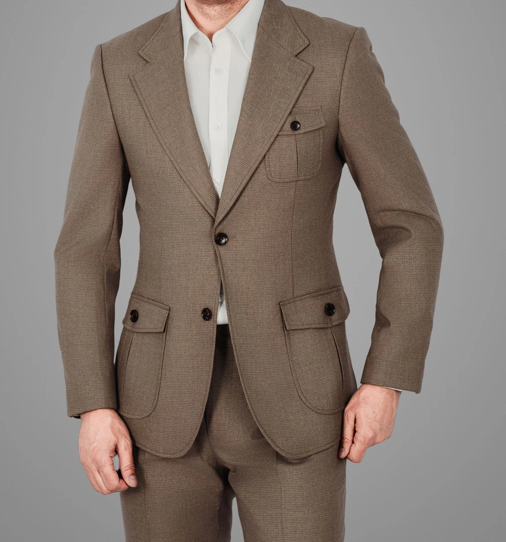 男士猎装西装套装时尚