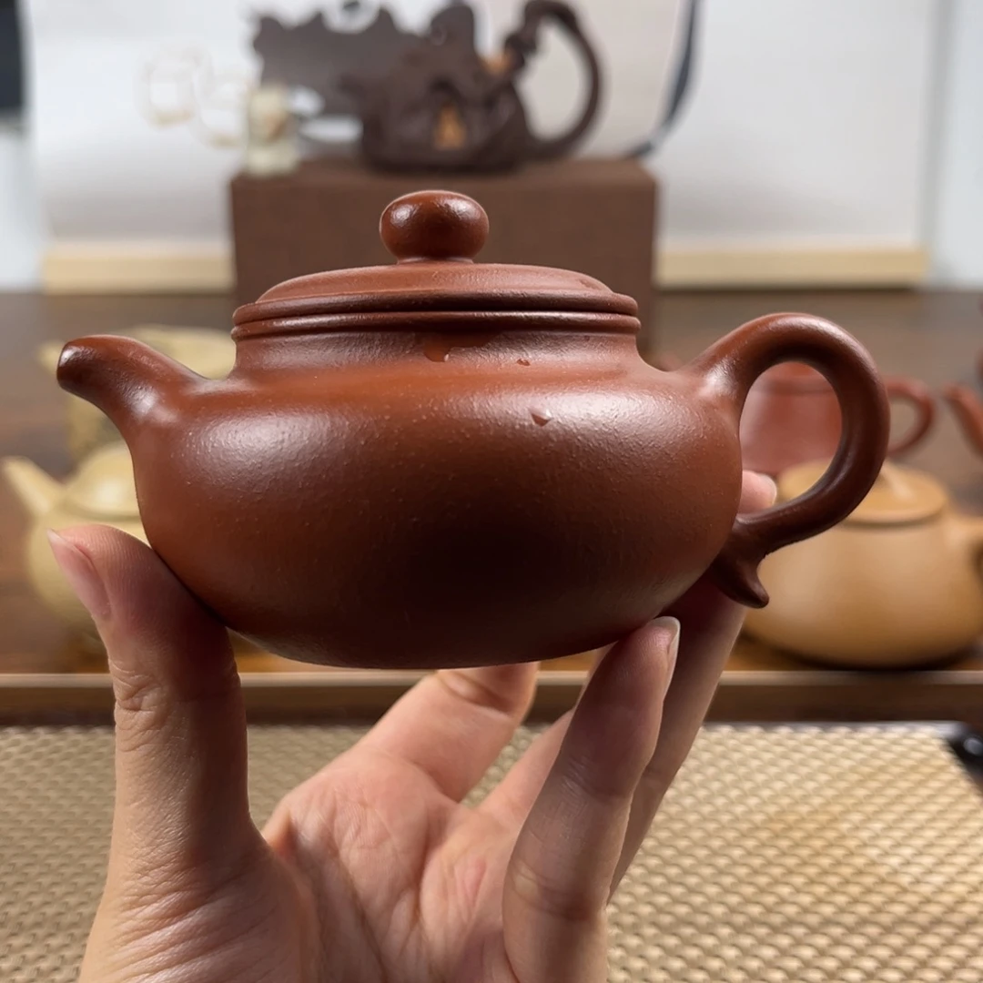 茶壶紫砂小红泥半手160c福利