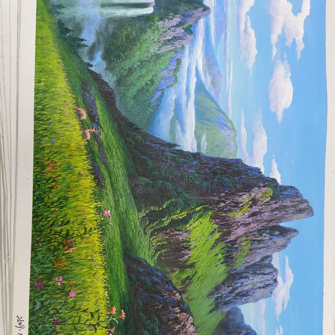 油画加油加油努力加油加油