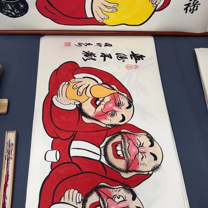 国画禅意画纯手绘作品