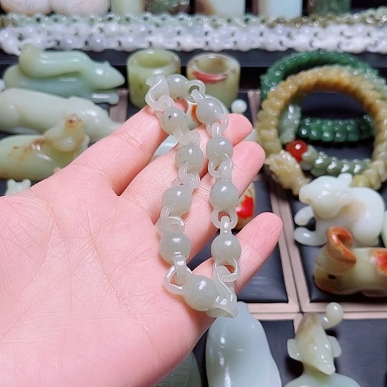 和田玉未镶嵌吊坠(不含链)用****3