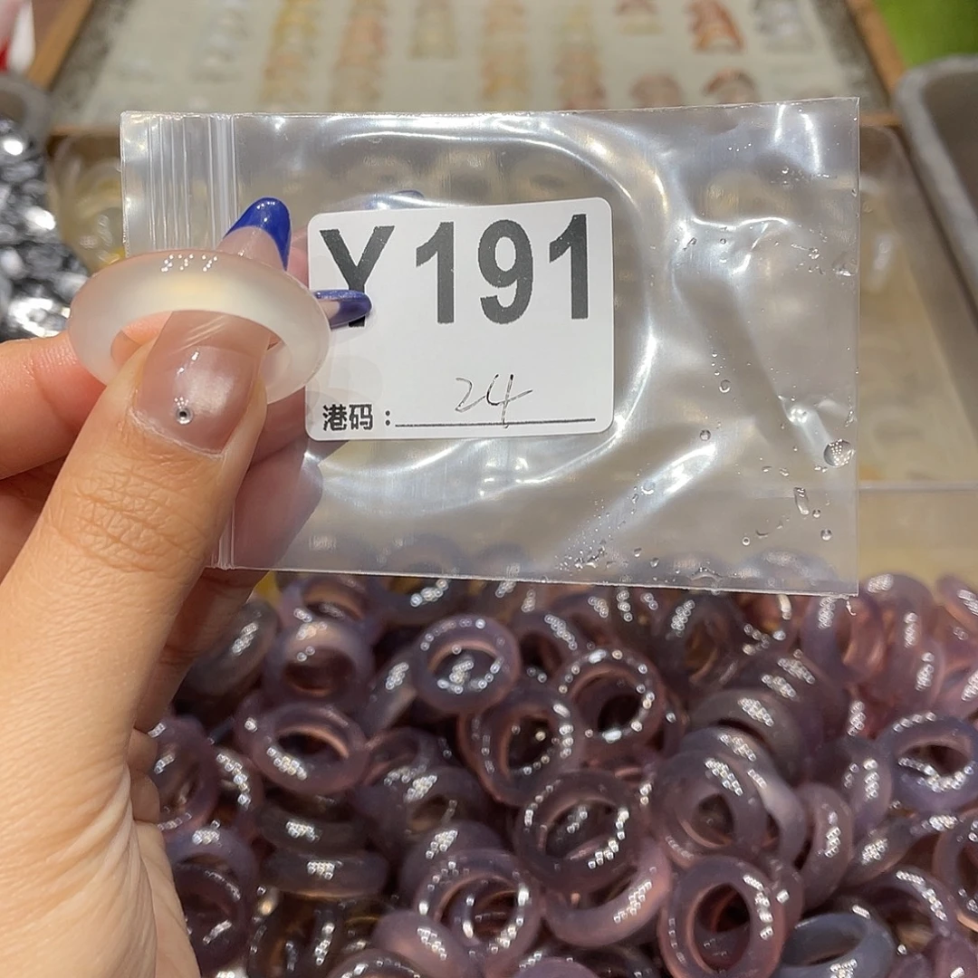玛瑙/玉髓未镶嵌戒指191