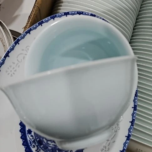 瓷青瓷4.5寸吃饭碗6个微瑕疵
