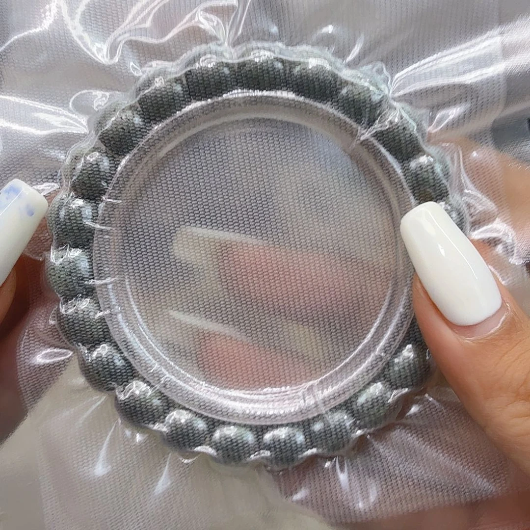 星月菩提手串97爱谁谁绿星月菩提镶嵌10桶单圈