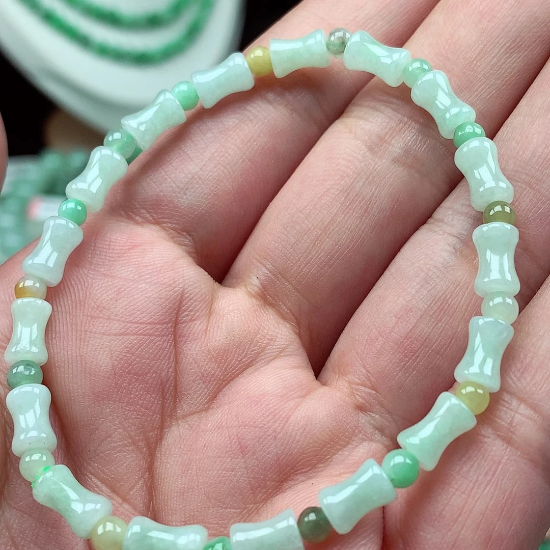 未镶嵌手链翡翠翡翠