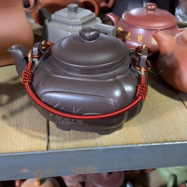 紫砂茶壶原矿手工154