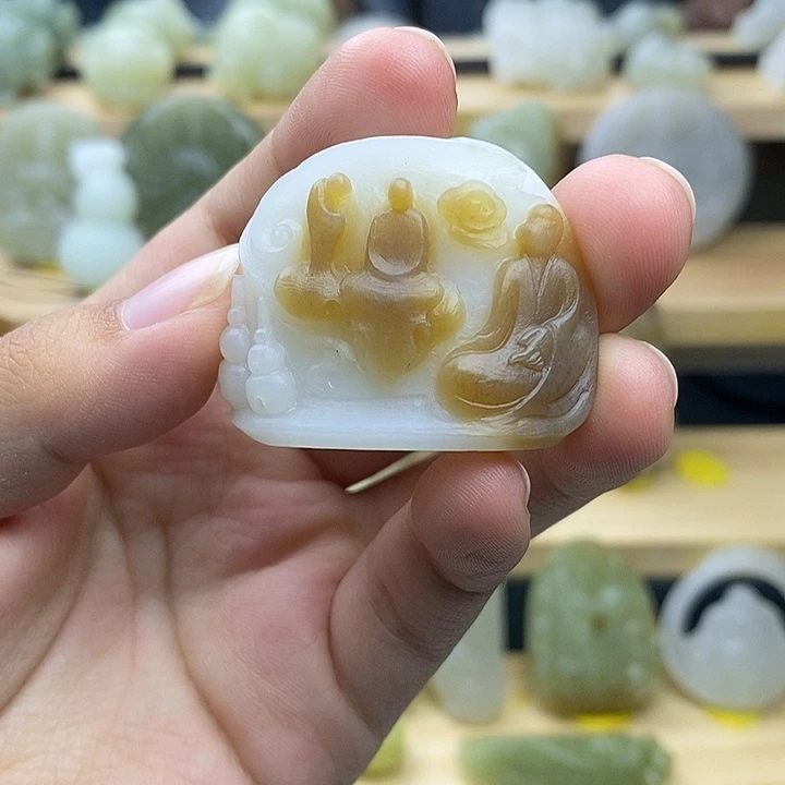未镶嵌和田玉挂件