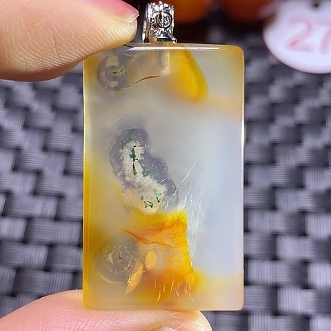 未镶嵌颈饰玛瑙/玉髓荣