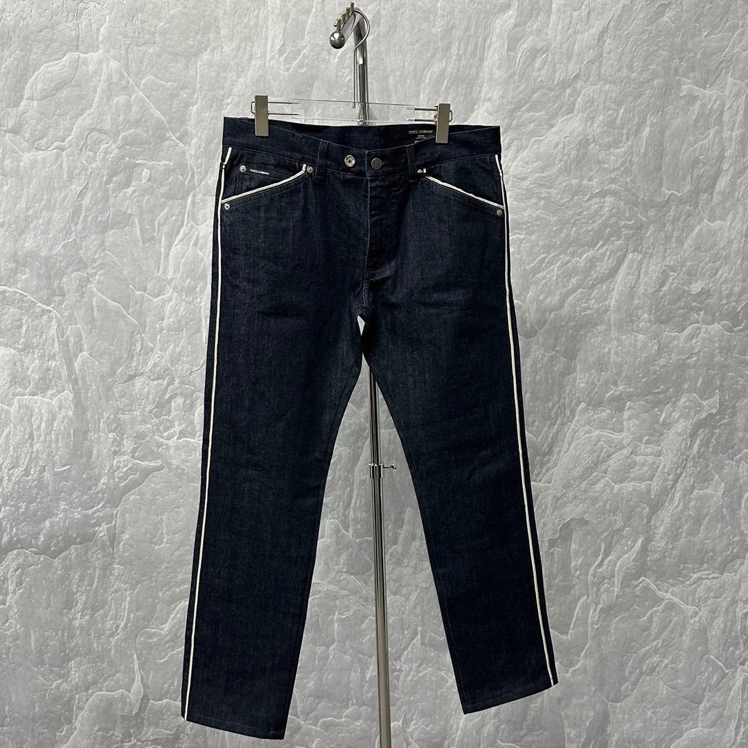 95新 maje D&G 直筒牛仔长裤 50码 D18940