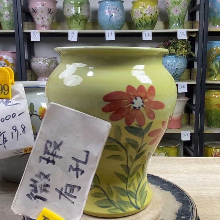 景德镇高温陶瓷花盆