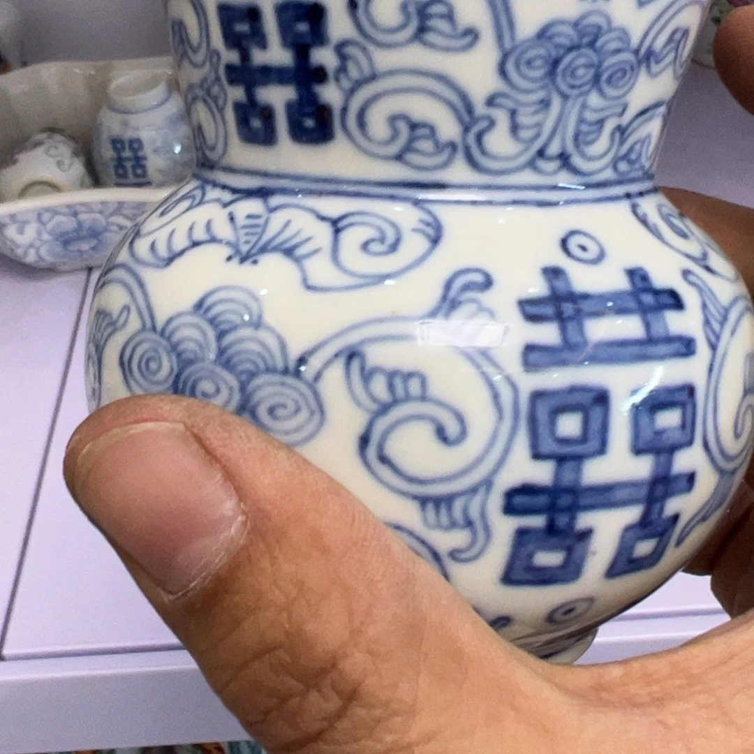 苏***克瓷片瓷器摆件、茶是在耳机