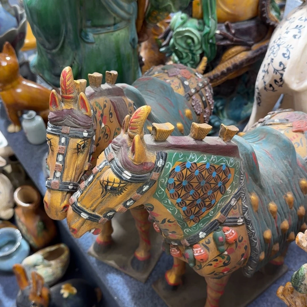 孺***牛陶瓷摆件摆件摆件