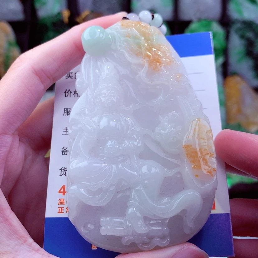 【闪购商品】翡翠颈饰未镶嵌天然