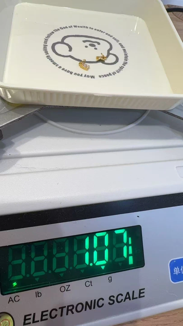 足金精品工艺吊坠