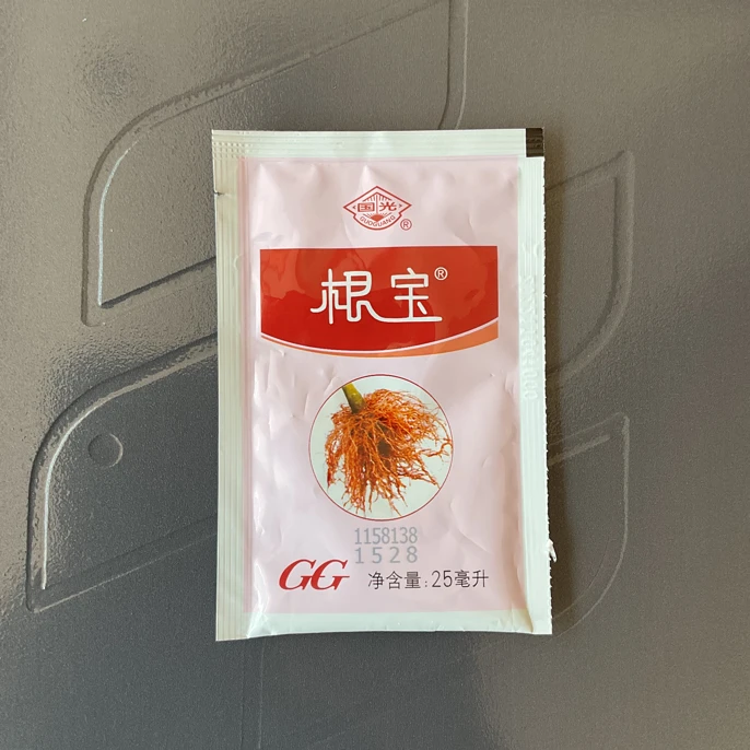 大蒜拌种，防治根腐、蒜蛆