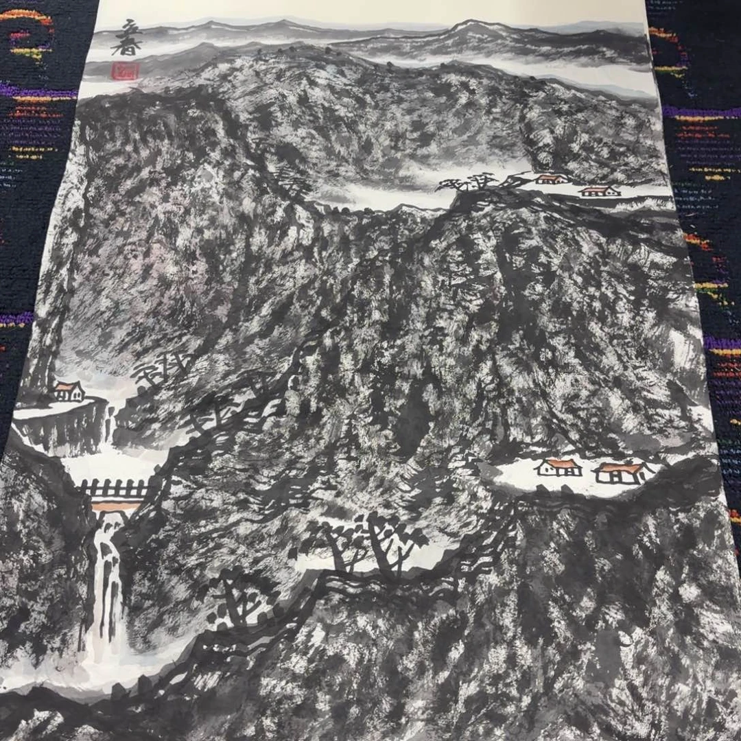 国画国画老师作品刘