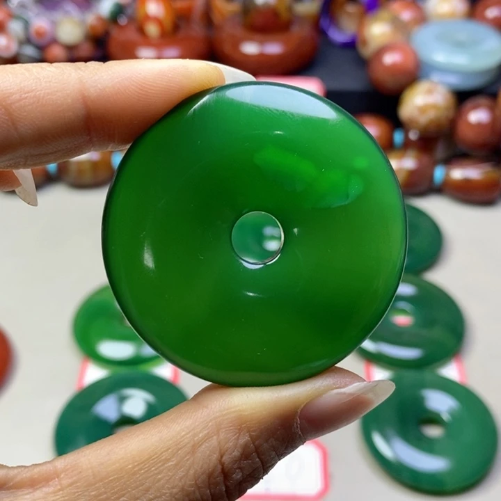 玛瑙/玉髓吊坠(不含链)未镶嵌老*