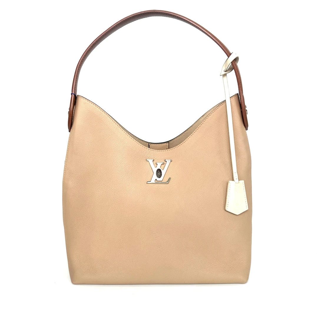 99新 LouisVuitton/路易威登 大迈/lv lock me hobo /98新