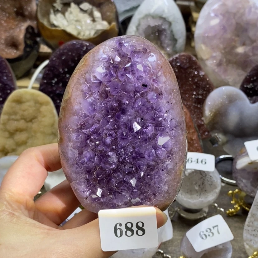 【闪购商品】未镶嵌大型摆件（非配饰）紫晶