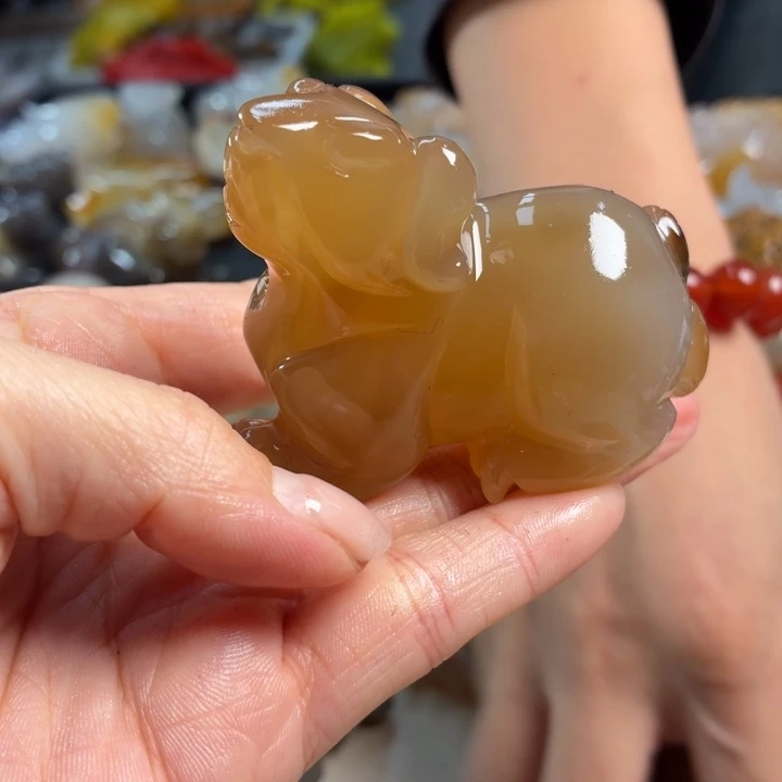 玛瑙/玉髓未镶嵌吊坠(不含链)