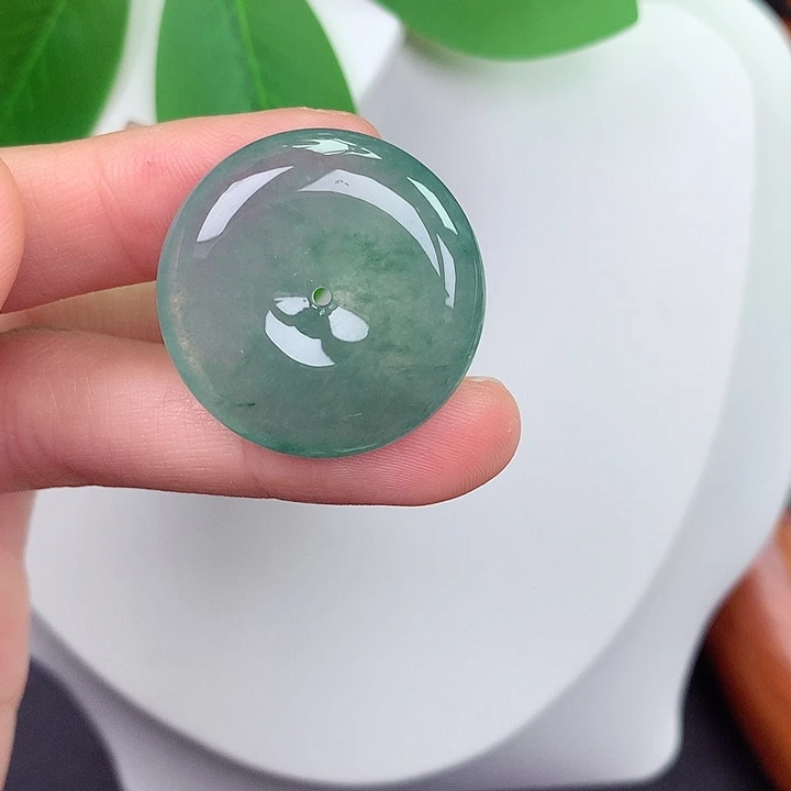 颈饰未镶嵌翡翠141,27.2-6.2mm