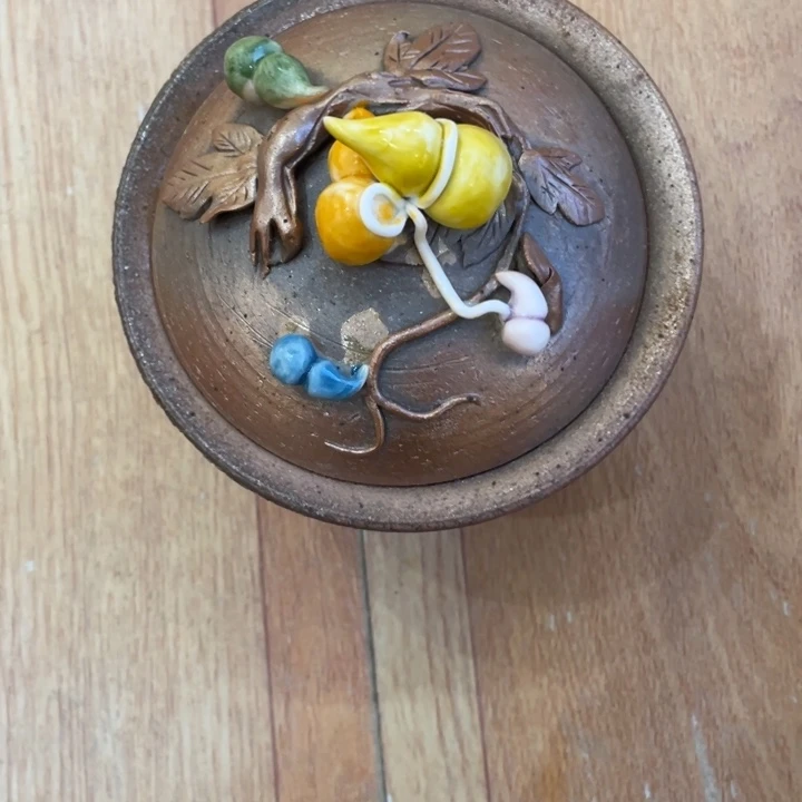 手工制作陶瓷茶具茶杯青蛙