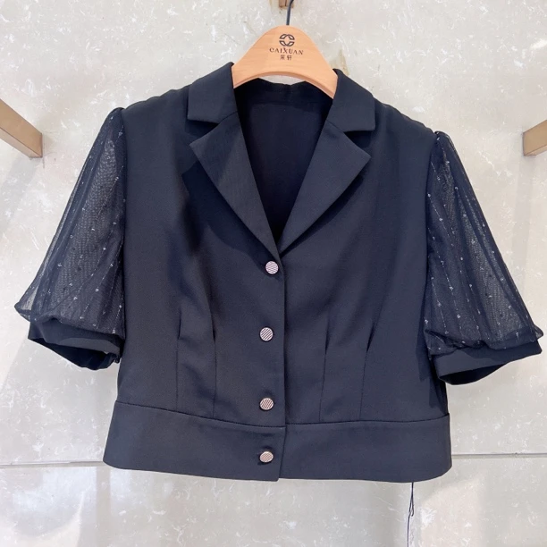 c091233n01CAIXUAN短款西装外套
