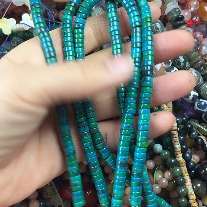 查罗石散珠合金卡6直切一条