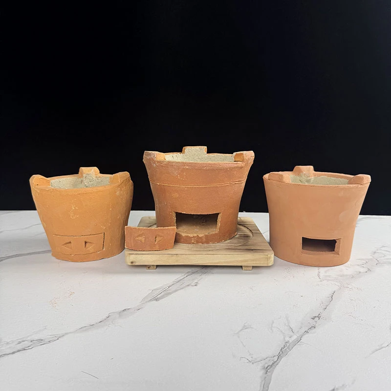 潮汕风炉仔带炉门风炉煮茶器木炭碳炉复古功夫茶炉烧烤炉围炉茶具